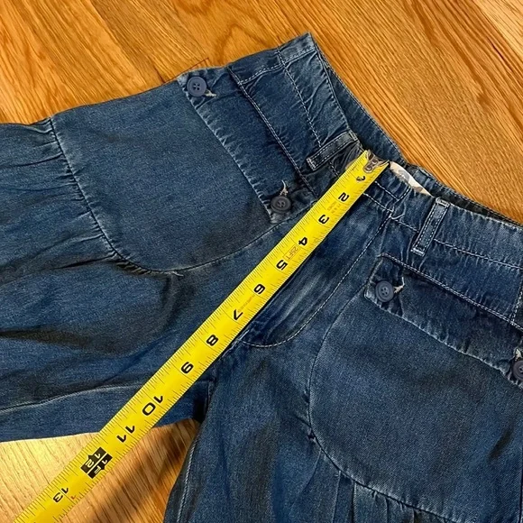 Free People Lotus Jeans Ballon Mid-rise jeans Size 24 NWT - Picture 8 of 14